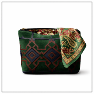 MC Royal Emerald Heritage Cosmetic Bag