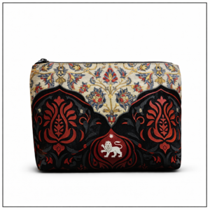 MC Royal Lion Baroque Cosmetic Bag