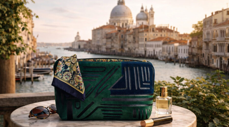 Italian-Inspired Makeup Bag Designs by MAYSA COSMETIC